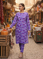 2 Pcs Ladies Suit  Des  126